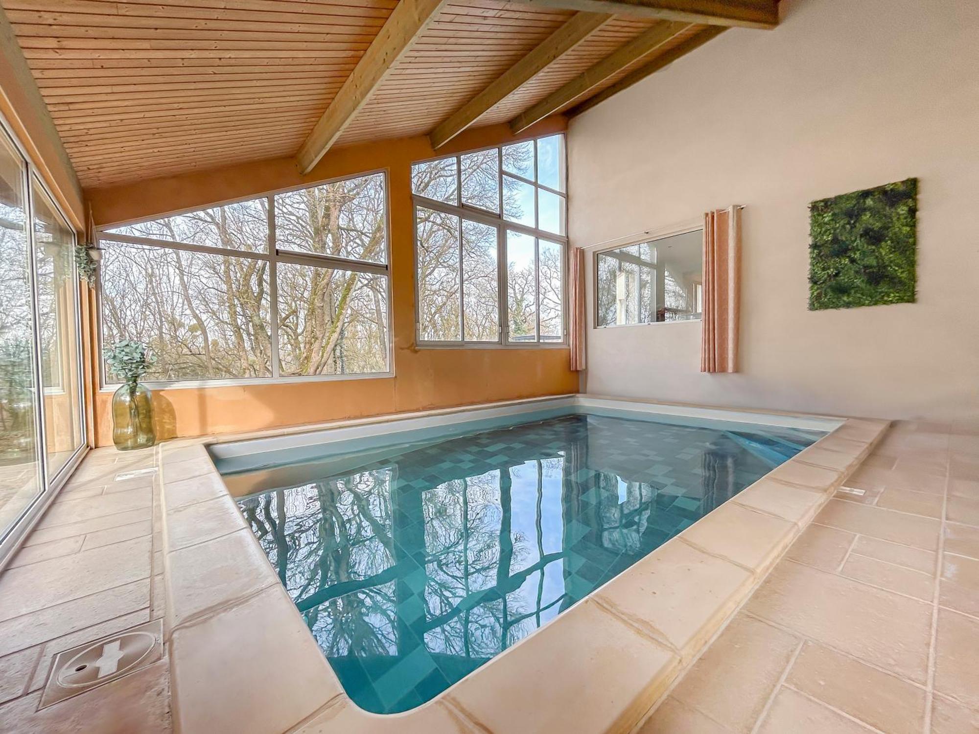 Gite L'Oree Des Buis, Piscine Privatisable Vouille  Bagian luar foto